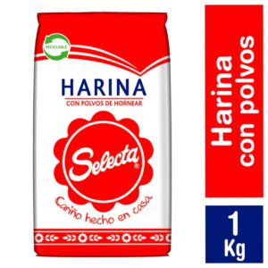 Manga Harina Selecta Con Polvos De Hornear 10 unidades 1KILO