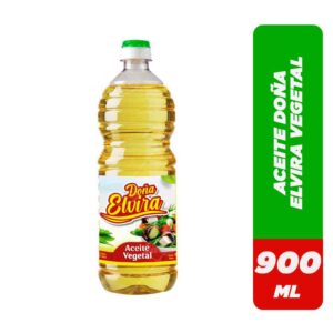 Caja Aceite Doña Elvira 12 unidades de 900 ML