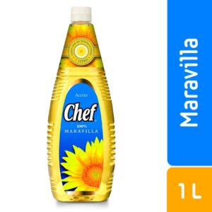 Caja Aceite Chef maravilla 12 unidades de 1 litro